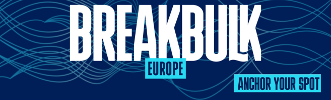 Banner de Breakbulk Europe 2026