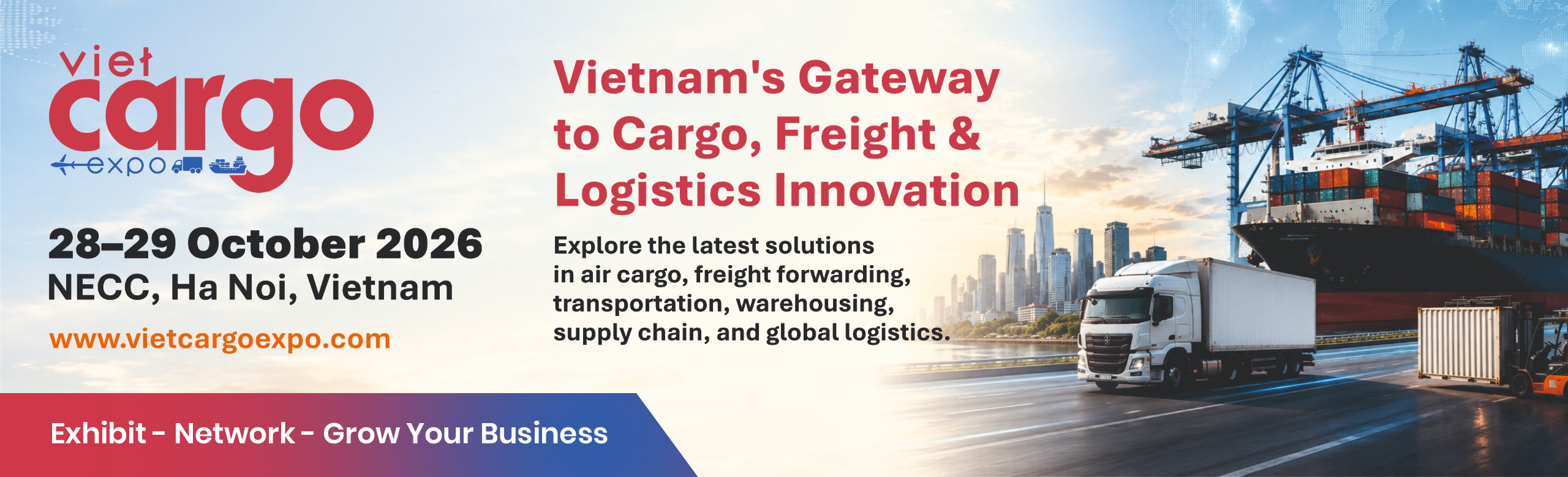 Banner de Viet Cargo Expo 2026